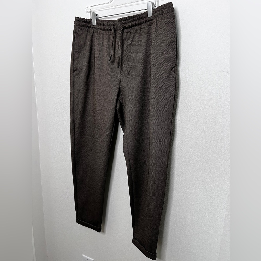 ZARA MENS Taupe Jogger Pants Mens Sz XL